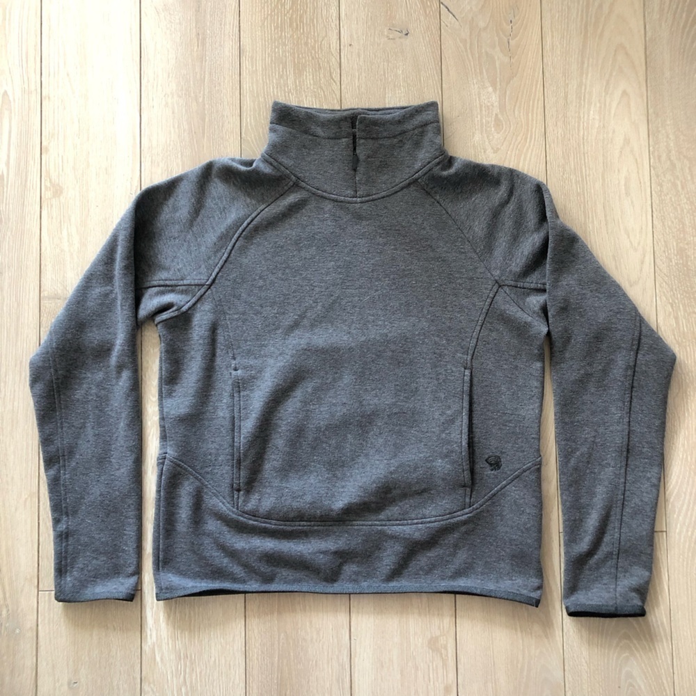 Mountain Hardwear Collar Zip Hiking Top Size XS